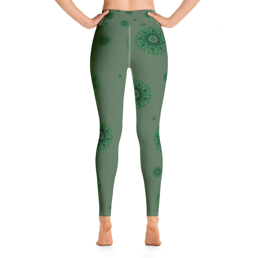 Emerald Green Yoga Leggings